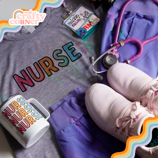 Colorful Nurse Tee | Limited Edition PRE-ORDER