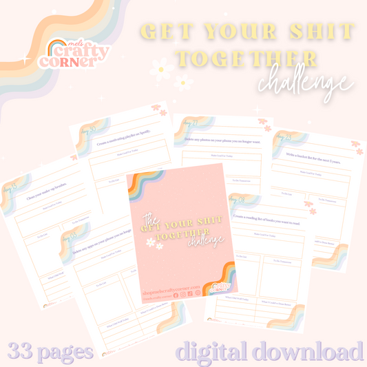 The 30 Day G.Y.S.T Journal Challenge | Digital Download