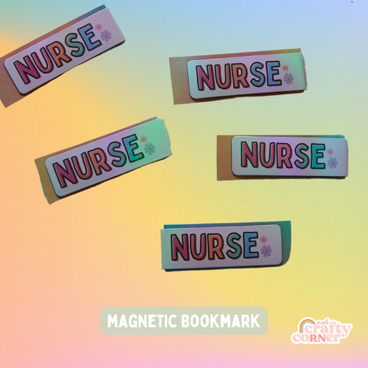 Colorful Nurse Magnetic Bookmark  | Limited Edition PRE-ORDER