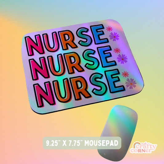 Colorful Nurse Mouse Pad | Limited Edition PRE-ORDER