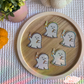 Boo-Boo Ghostie Sticker | Holographic Glitter