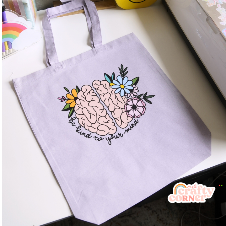 Be Kind To Your Mind Tote Bag | Relief Outreach Fundraiser