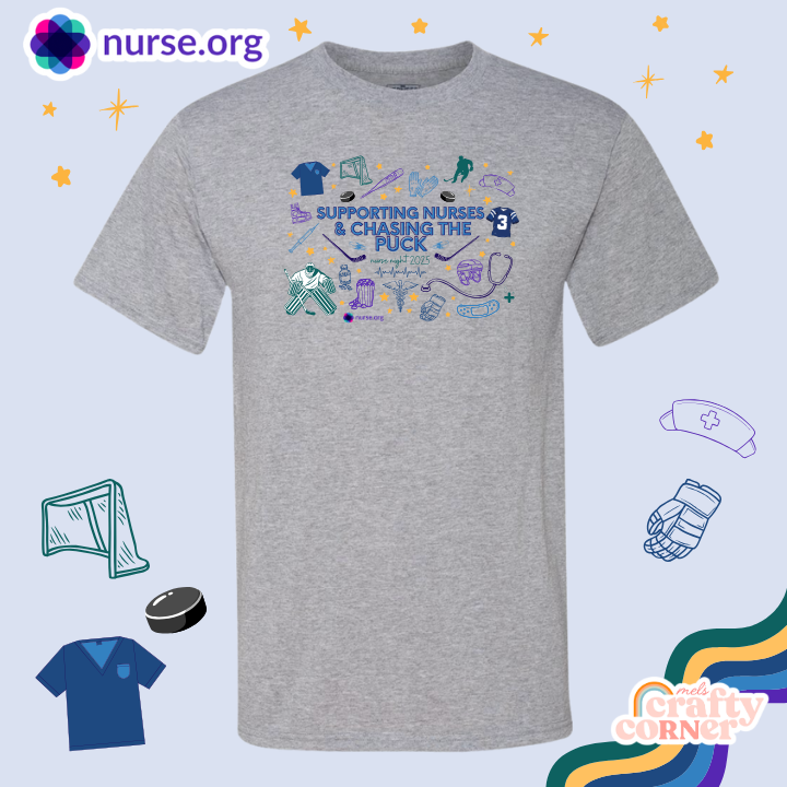 Men's Hockey NHL | Nurse.org Appreciation T-Shirt