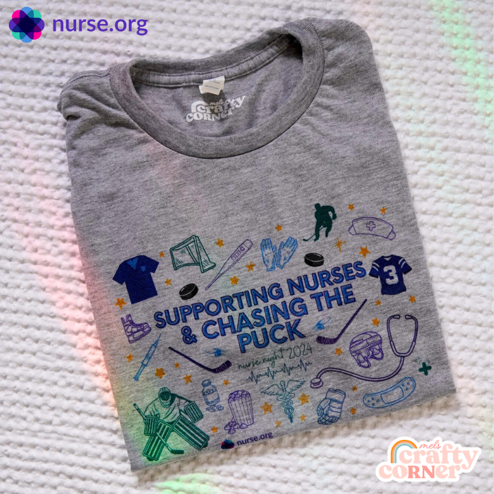Men's Hockey NHL | Nurse.org Appreciation T-Shirt