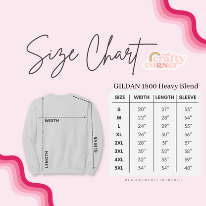 Self-Care is Healthcare Merch | Gildan Crewneck ~ WHITE