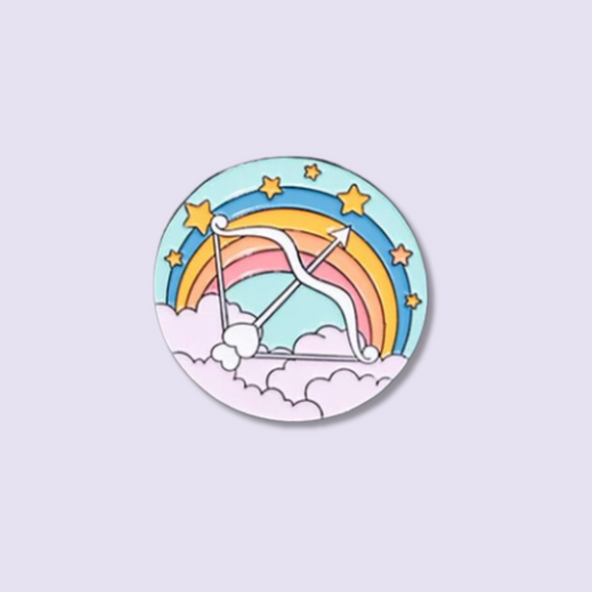 Archer Rainbow | Enamel Pin