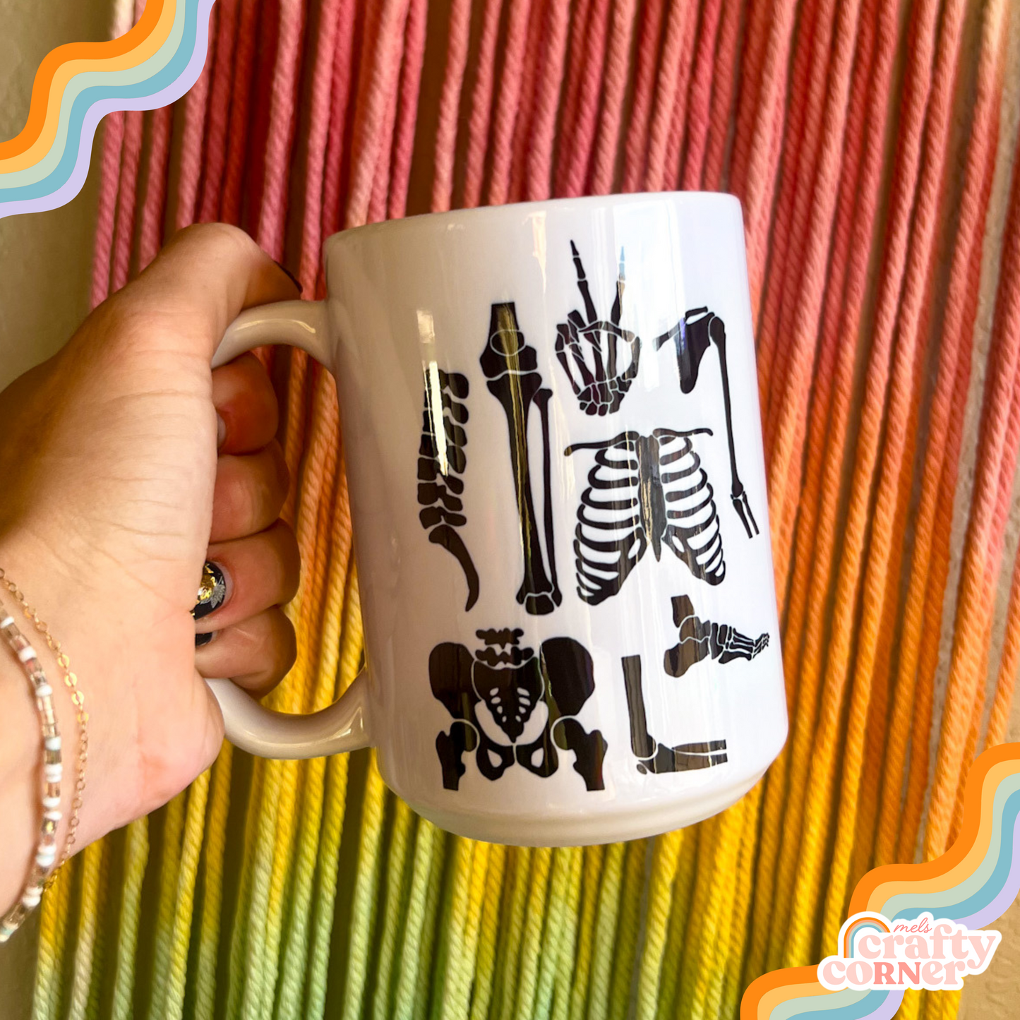 Boneyard Mug | 15 oz Ceramic