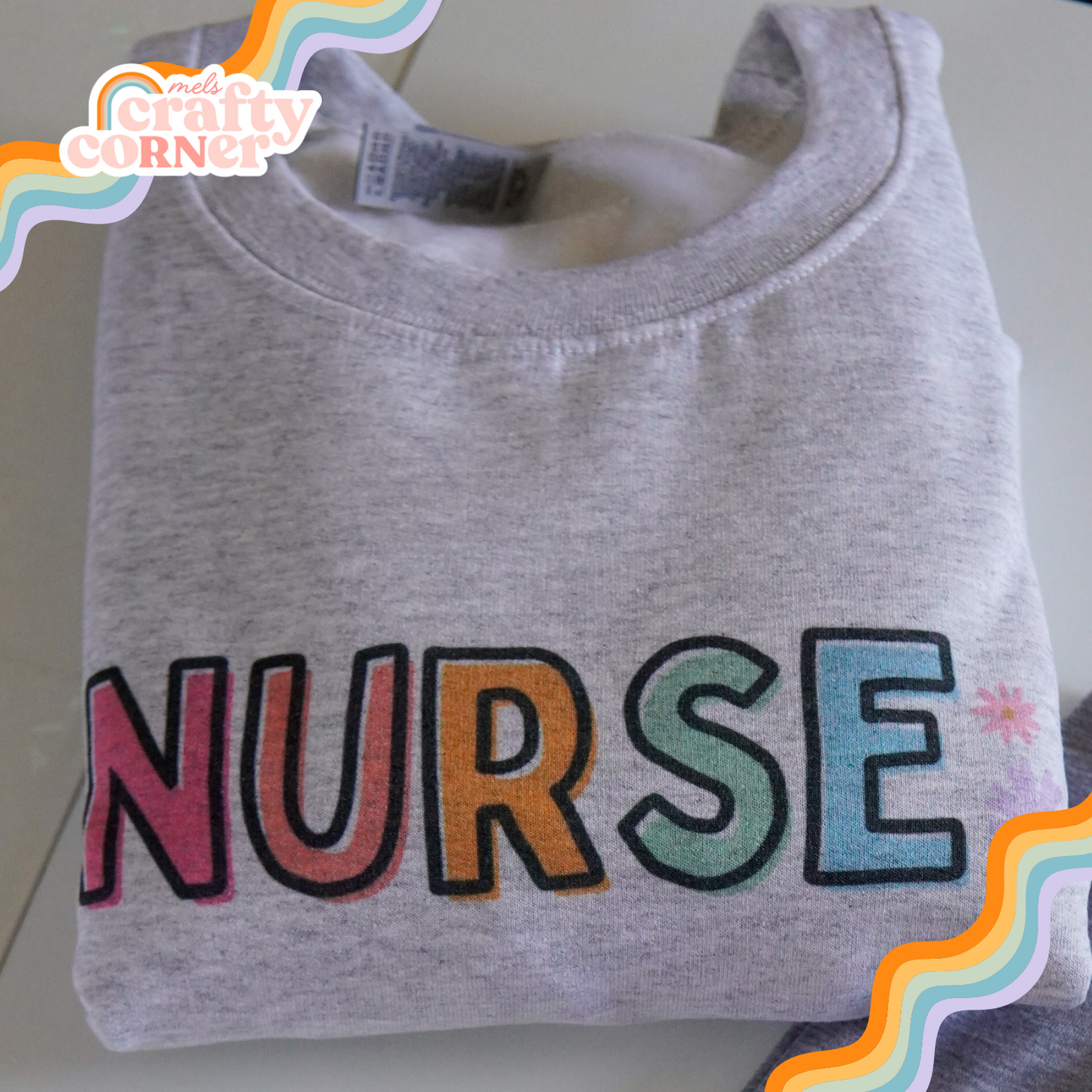 Colorful Nurse Crewneck | Limited Edition PRE-ORDER