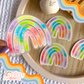 Rainbow Sticker | Clear Colorful