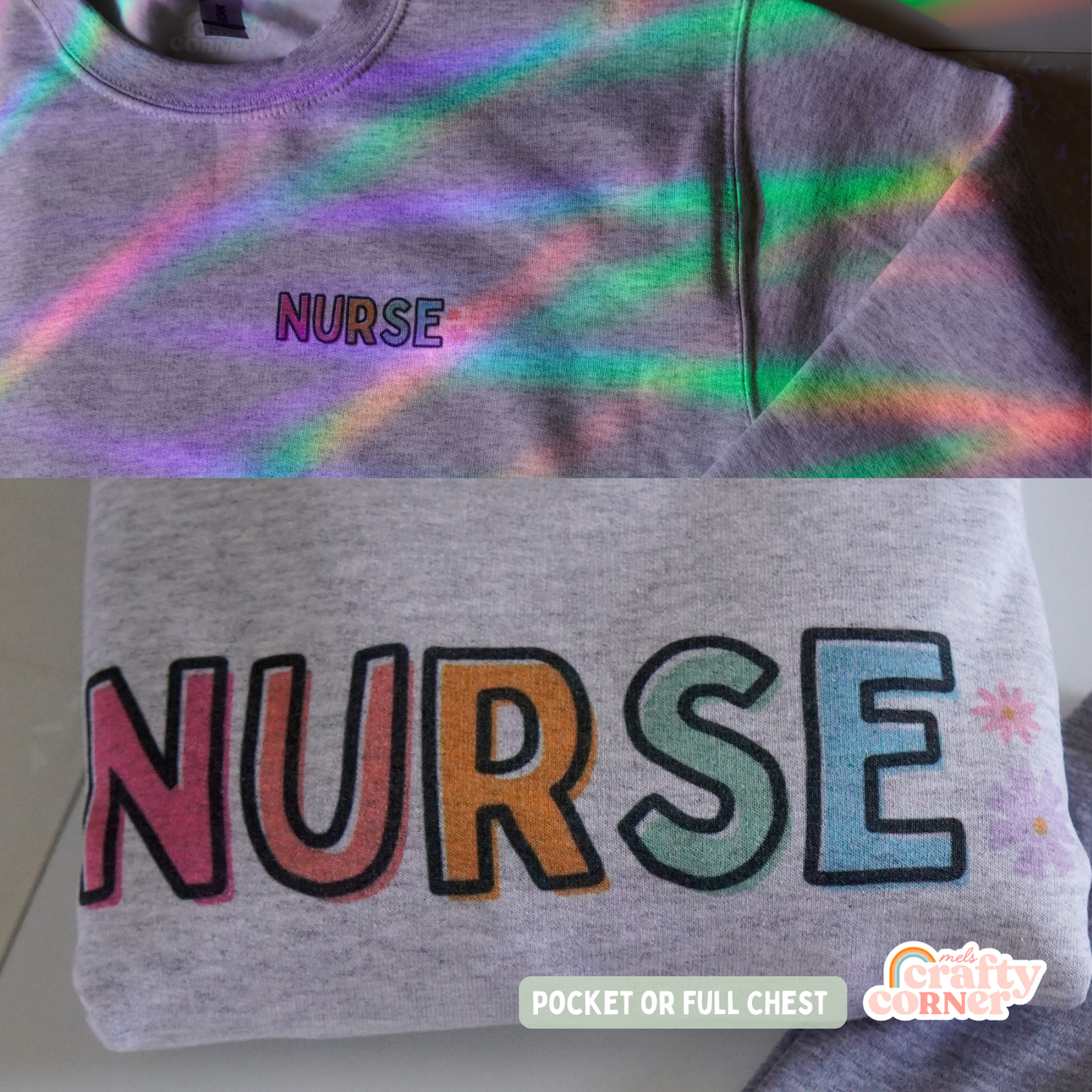 Colorful Nurse Crewneck | Limited Edition PRE-ORDER