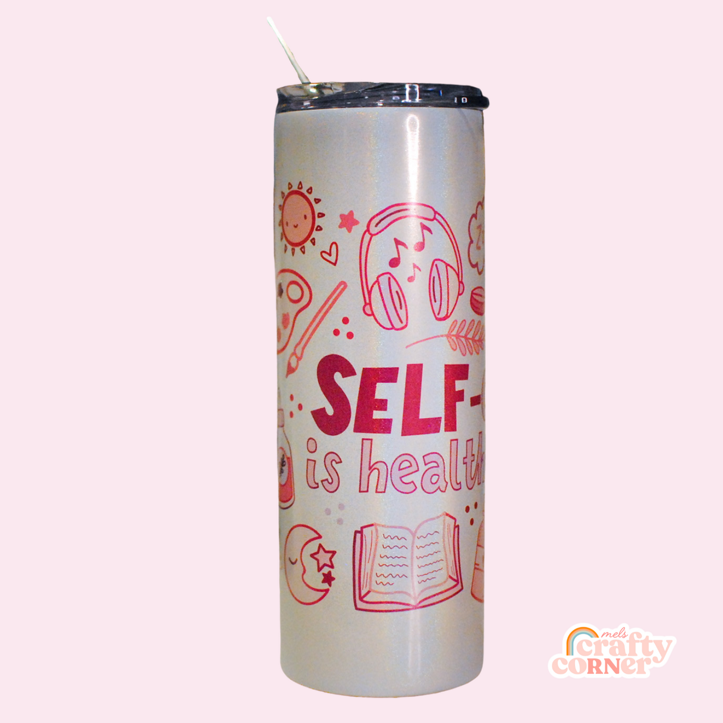 Self-Care is Healthcare Tumbler | 20 oz Stainless Steel