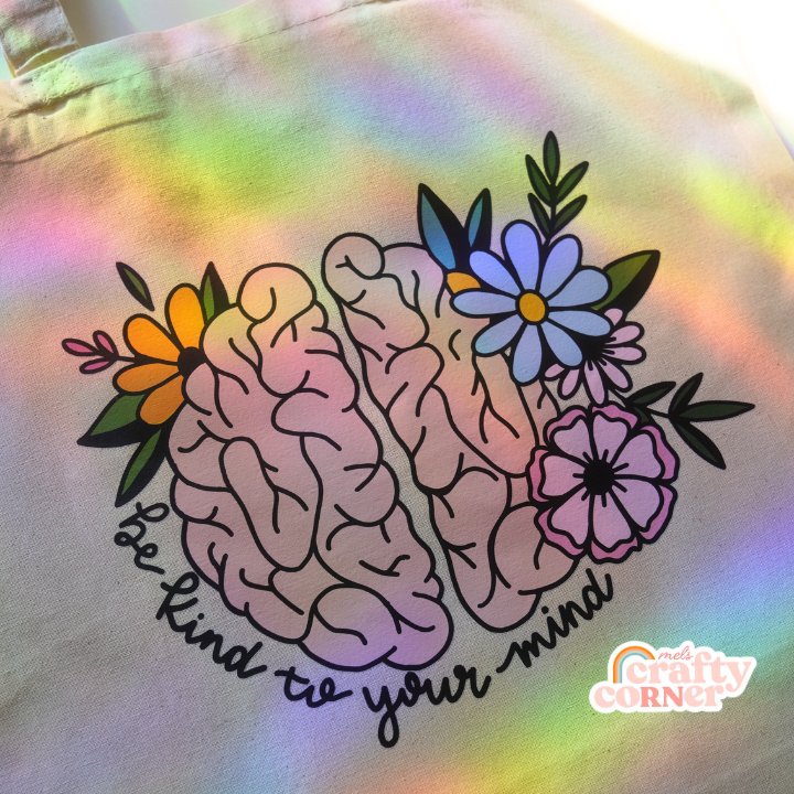 Be Kind To Your Mind Tote Bag | Relief Outreach Fundraiser