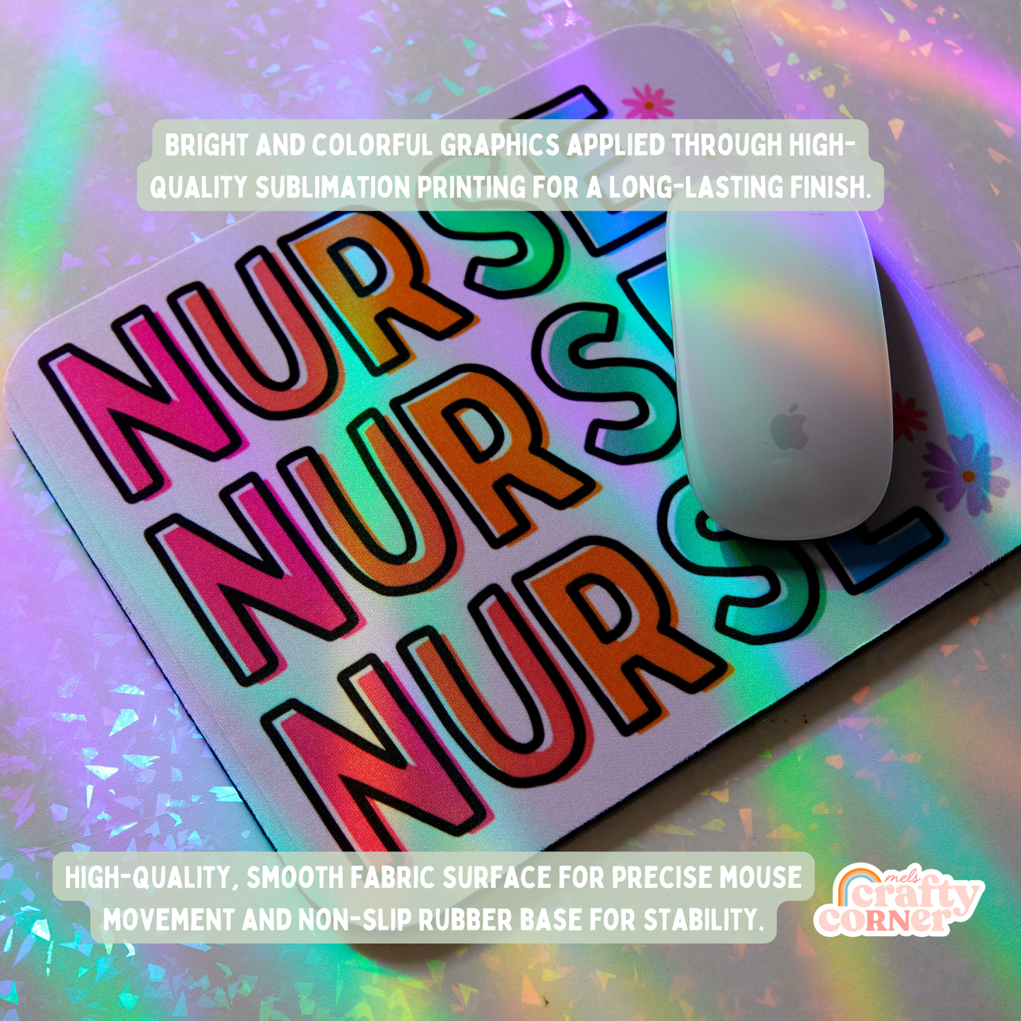 Colorful Nurse Mouse Pad | LAST 2