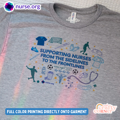 MLS Chicago Fire | Nurse.org Appreciation T-Shirt