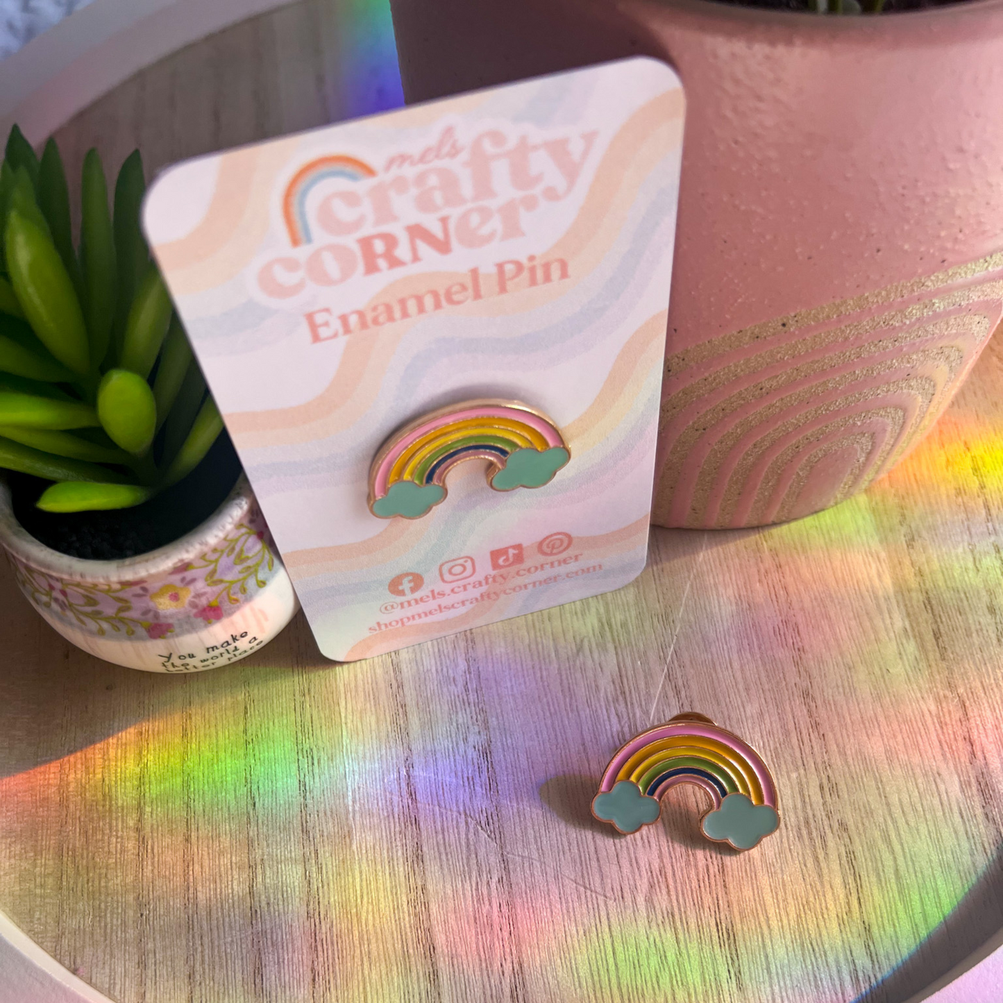 Pastel Rainbow | Enamel Pin