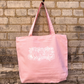 Floral Nurse XL Zippered Tote | PINK