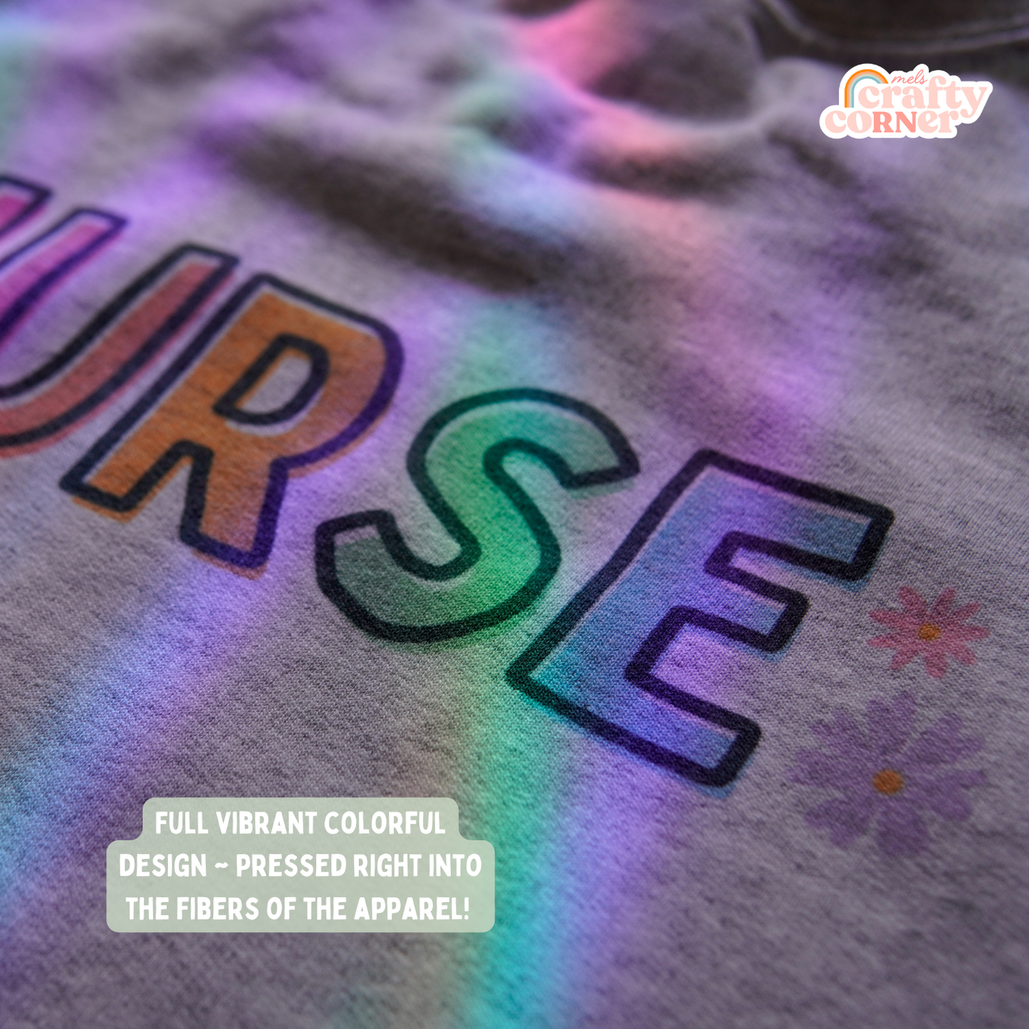 Colorful Nurse Crewneck | Limited Edition PRE-ORDER