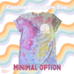 Custom Tie Dye Rainbow Tee | IN STOCK