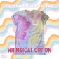 Custom Tie Dye Rainbow Tee | IN STOCK