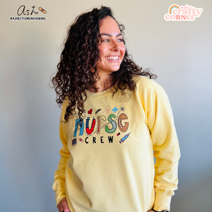 Nurse Crew Merch | Butter Crewneck