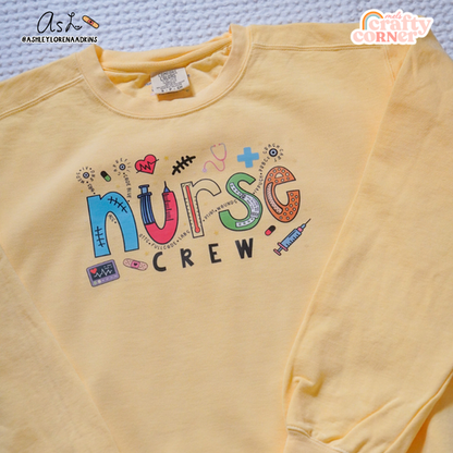 Nurse Crew Merch | Butter Crewneck