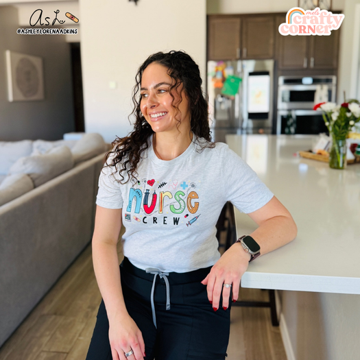 Nurse Crew Merch | Ash T-shirt