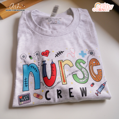 Nurse Crew Merch | Ash T-shirt
