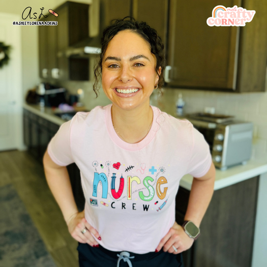 Nurse Crew Merch | Pink T-shirt