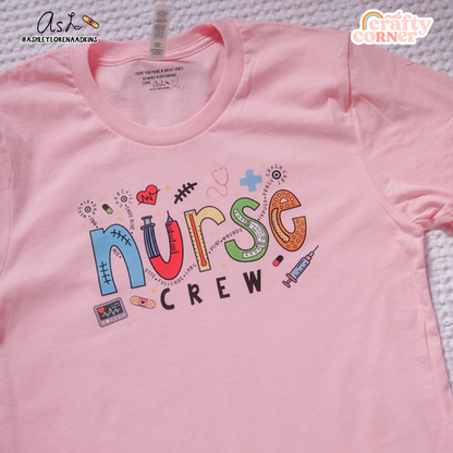 Nurse Crew Merch | Pink T-shirt