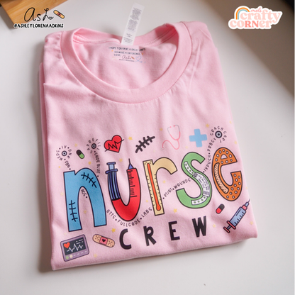 Nurse Crew Merch | Pink T-shirt