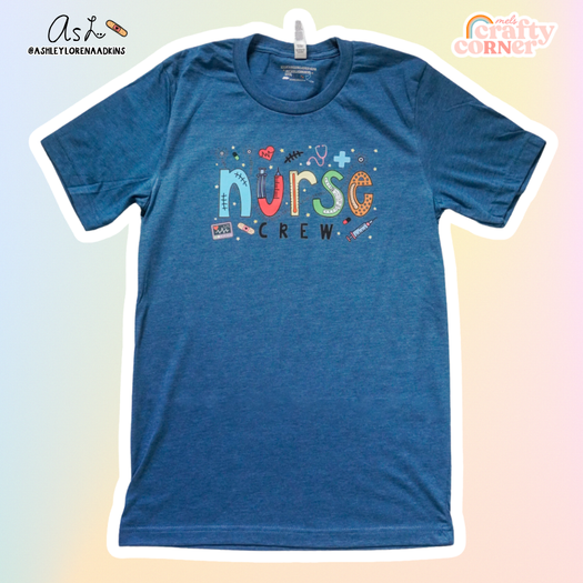Nurse Crew Merch | Deep Teal T-shirt
