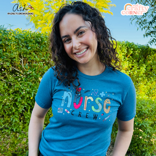 Nurse Crew Merch | Deep Teal T-shirt