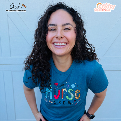 Nurse Crew Merch | Deep Teal T-shirt