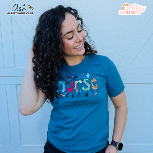 Nurse Crew Merch | Deep Teal T-shirt