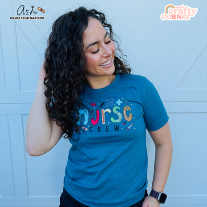 Nurse Crew Merch | Deep Teal T-shirt