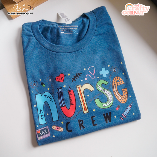 Nurse Crew Merch | Deep Teal T-shirt