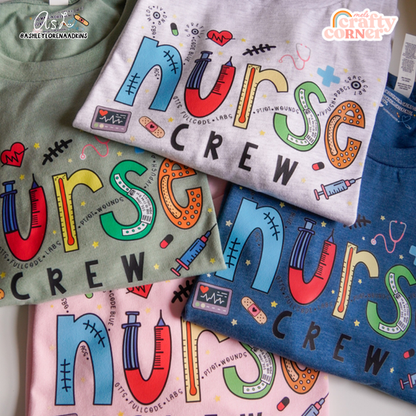 Nurse Crew Merch | Pink T-shirt