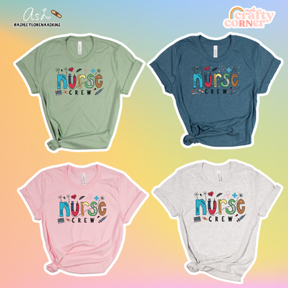 Nurse Crew Merch | Deep Teal T-shirt