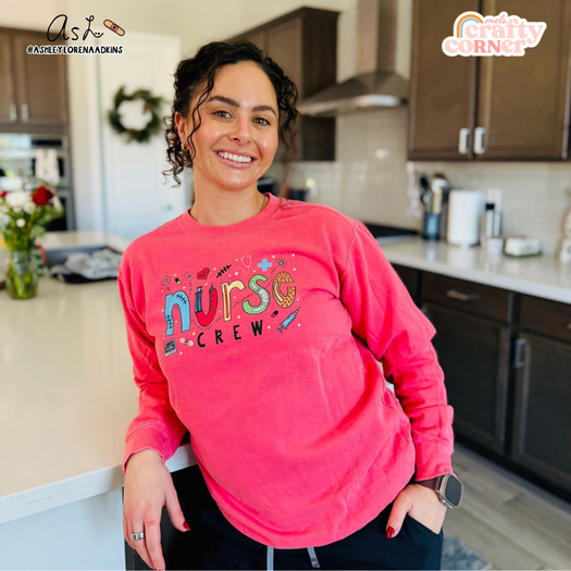 Nurse Crew Merch | Watermelon Crewneck