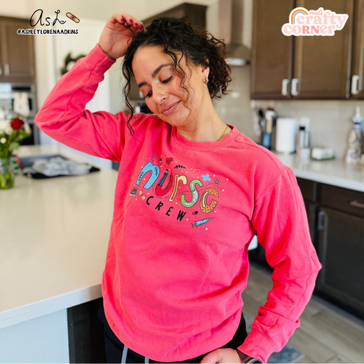 Nurse Crew Merch | Watermelon Crewneck