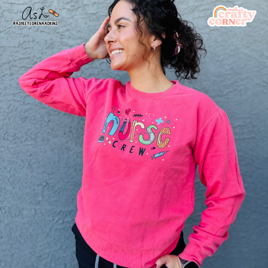 Nurse Crew Merch | Watermelon Crewneck