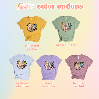 "Be Kind To Your Mind" Full Color | Softest T-Shirt