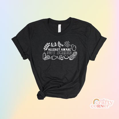 Allergy Aware Not Scared | Softest T-Shirt