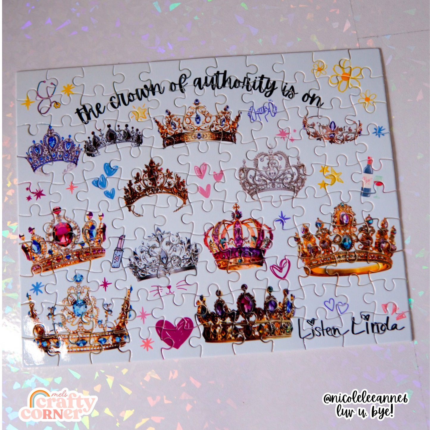 Crown Of Authority Merch | Jigsaw Puzzle