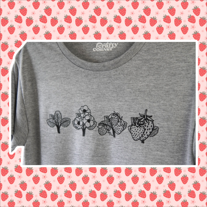 Strawberry Growth T-shirt | Ready To Ship