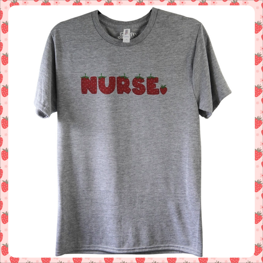 Strawberry Nurse T-shirt | Ready To Ship