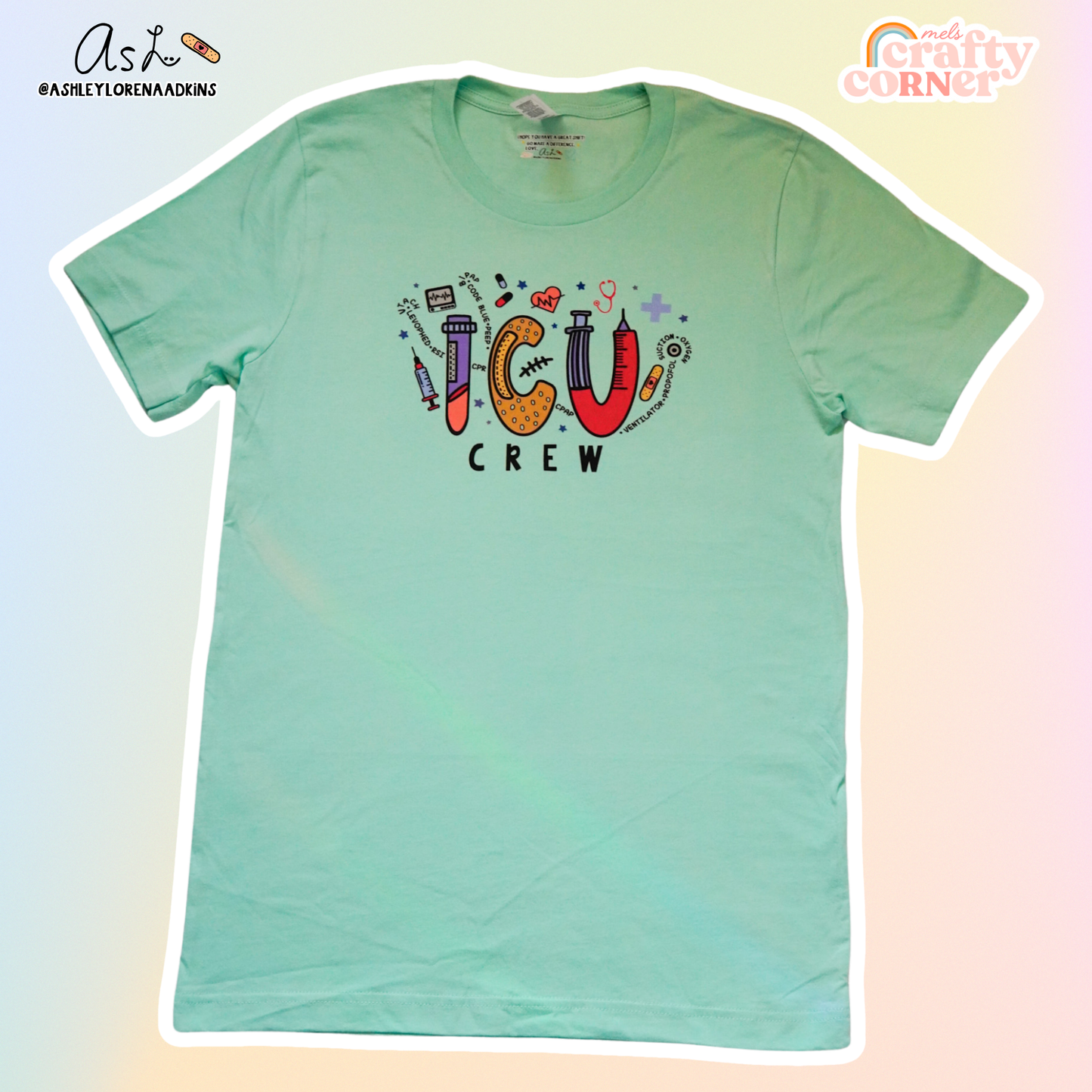 ICU Crew Merch | Mint T-shirt