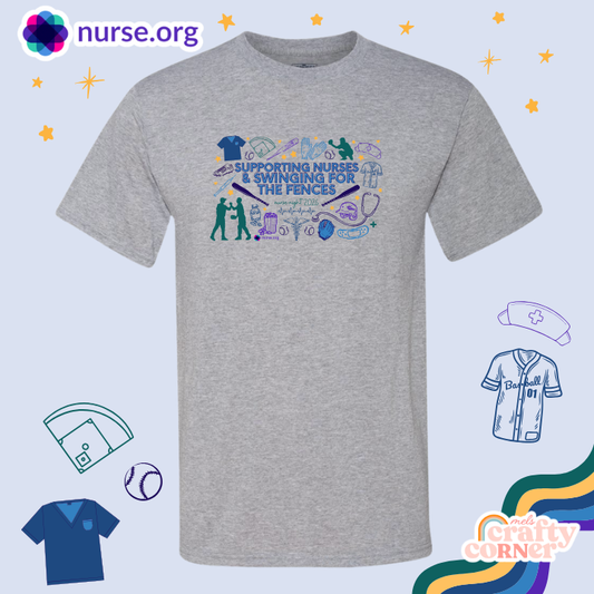Men's Baseball MLB | Nurse.org Appreciation T-Shirt