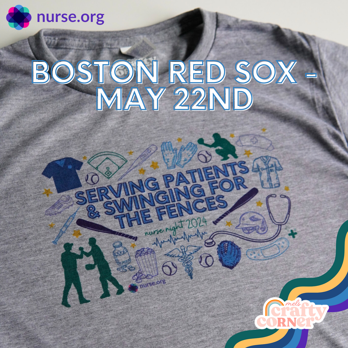 Red Sox | MLB Nurse.org Nurse Appreciation Night T-Shirt