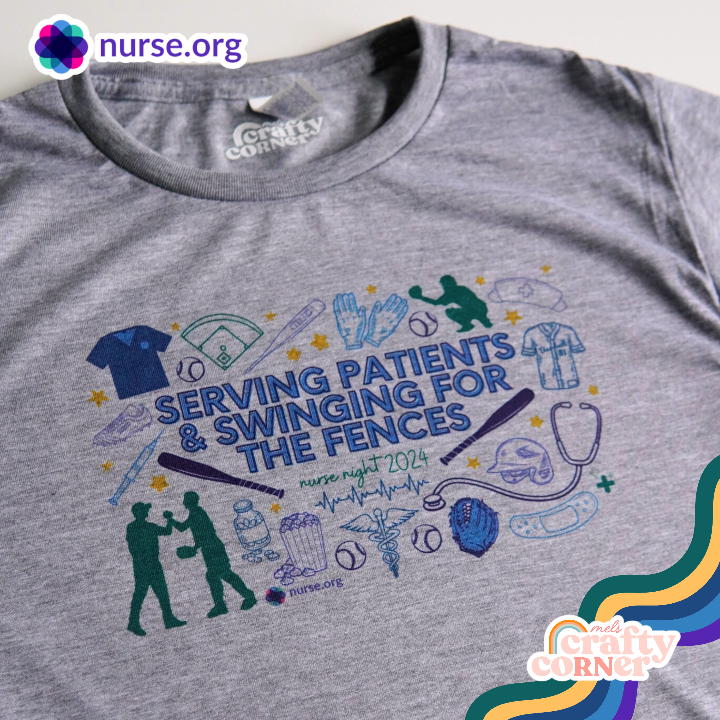 Nurse.org nurse appreciation night design by Mel's Crafty Corner